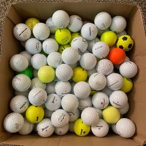 30 Range Balls / Practice Golf Balls - Various Brands, 3A Grade Quality